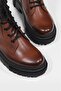 WOMEN'S TAN GENUINE LEATHER NUMBER 35-41 LACE-UP BOOTS & BOOTIES - 7