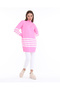 Women's Striped Knitwear Tunic - 2