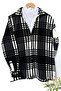 Men's shirt collar oversize cotton lumberjack shirt