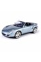 Motormax 73183 1/18 Scale 2008 Porsche 911 Turbo Convertible, Grey, Ready to Display Metal Car Model