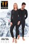 Unisex Winter Thermal Underwear, Warm Cotton Non-Burning, Thermal Bottom Top Set, Thermal Undershirt