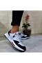 U.S. Polo Vıce White-Navy Footed Sports Shoes - 5