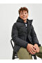 Jack&Jones Hooded Black Boy's Coat12246122 - 2