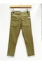 Khaki Color Super Stretchy Trousers - 3
