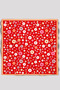 Patterned Modal Scarf Flower - Red - 3