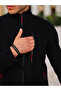 Men's Black Softshell Fleece Standard Full Zip 3 Pocket Men's Fleece Cardigan with TEE Gift - 5