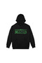 One Piece Roronoa Zoro Front and Back Printed Black Hooded Sweatshirt - 2
