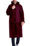 Eva Waterproof Quality Long Raincoat Unisex - Women's Men's Hooded Snap Fastener Standard Size