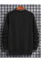 SEBESTA FASHİON Unisex BOSS1 PRINTED crew neck Oversize Sweatshirt - 2