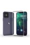 حافظة متينة ومرنة وشفافة وغير ملونة متوافقة مع هاتف Apple iPhone 12 Pro Max - 2