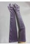 Elisabeth velvet opera gloves lilac