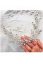 crystal bridal tiara butterfly model bridal hair accessory mirrored stone bridal tiara crystal crown