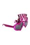 Party Glasses Happy New Year Fuchsia Heart - 2