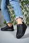 ®| Medusa Women's Black Thick High Sole Lightweight Daily Walking Sports Shoes and Sneakers - 2