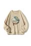 Totoro Printed Hooded Oversize Unisex Sweatshirt DAXİS Sportwear Company