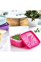 No-frost Storage Container 3 Pieces 650 Ml Sa-970, Deep Freezer Storage Container