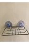 Luxury Chrome Plated Metal Solid Soap Dish Stand Bathroom-Kitchen Chrome Soap Dish with Suction Cup - 7