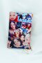 Black Pink Designed School Pen Holder or Makeup Bag - 2