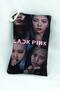 Black Pink Designed School Pen Holder or Makeup Bag