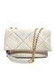 Women's Soft Leather Handbag and Shoulder Bag with Chain Accessories