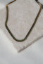 Crushing Gold Steel Necklace - Ideal for a Gift - 2