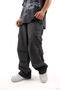 Y2k Cargo Pocket Street Style Halter Baggy Jean Unisex Trousers THE SOLO