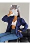 Boyfriend Trench Coat Women's Jacket with Rubber Sleeves - 3