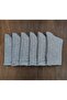 6 Pairs of Cotton Flat Toe Seamless Elastic Socks