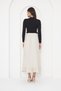 WHITE Ruffled Long Wrap Skirt, Hijab Skirt, Ruffled Skirt, Hijab Long Skirt, Long Gift Skirt - 8