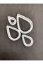 Polymer Clay Mold Drop Pattern Set 4 Pieces Polymer Clay Mold - 7