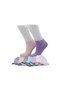 Women's Multicolored Cotton Booties Socks 6 Pack