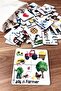 I'm Learning Professions Wooden Three Piece Matching Game Preschool Baby Educational Toy - 6