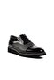 6590 Black Patent Leather Genuine Leather Men's Casual Shoes