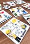 I'm Learning Professions Wooden Three Piece Matching Game Preschool Baby Educational Toy - 4