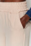 Vizon Wide Leg/Geniş Paça Beli Lastikli Dokuma Pantolon TWOSS22PL00024 - 5