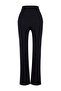 Lacivert Wide Leg/Geniş Paça Pileli Dokuma Kumaş Pantolon TWOSS21PL0155 - 8