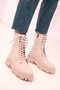 Beige Women's Boots & Booties 18410 - 4