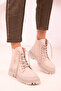 Beige Women's Boots & Booties 18444 - 3