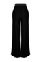 Black Parachute Garni Detailed Thick Straight Fit Knitted Sweatpants Trousers Twoaw24Ea00022 - 7