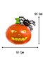 Spider Pumpkin Foil Balloon 51x65 Cm Halloween Party Halloween Decorative Balloon Helium Compatible - 3