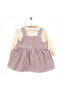 HelloBaby Baby Girl Velvet Gilet-Sweatshirt