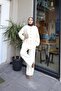 GOLD BUTTON DETAILED KNITWEAR TWO SUIT