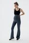 Thermal Raised Warm Stretchy Waist Adjustable Winter Spanish Leg Maternity Leggings - 4