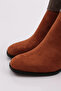 Women's Heeled Boots Tan Suede 421273488 - 4