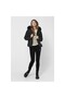 Black Only Monica 15205638 Women's Puffer Coat - Removable Fur - 6