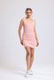 laydzey women's powder pink u-neck thick strap mini camisole dress
