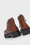 WOMEN'S TAN GENUINE LEATHER NUMBER 35-41 LACE-UP BOOTS & BOOTIES - 6