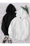 Pack of 2 Sweatshirt Hoodie Sports Oversize Hooded