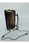 Women's Satin Black Evening Dress Clutch Portfolio Handbag Wedding Engagement Evening Bag - 7