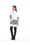 Women's Striped Knitwear Tunic